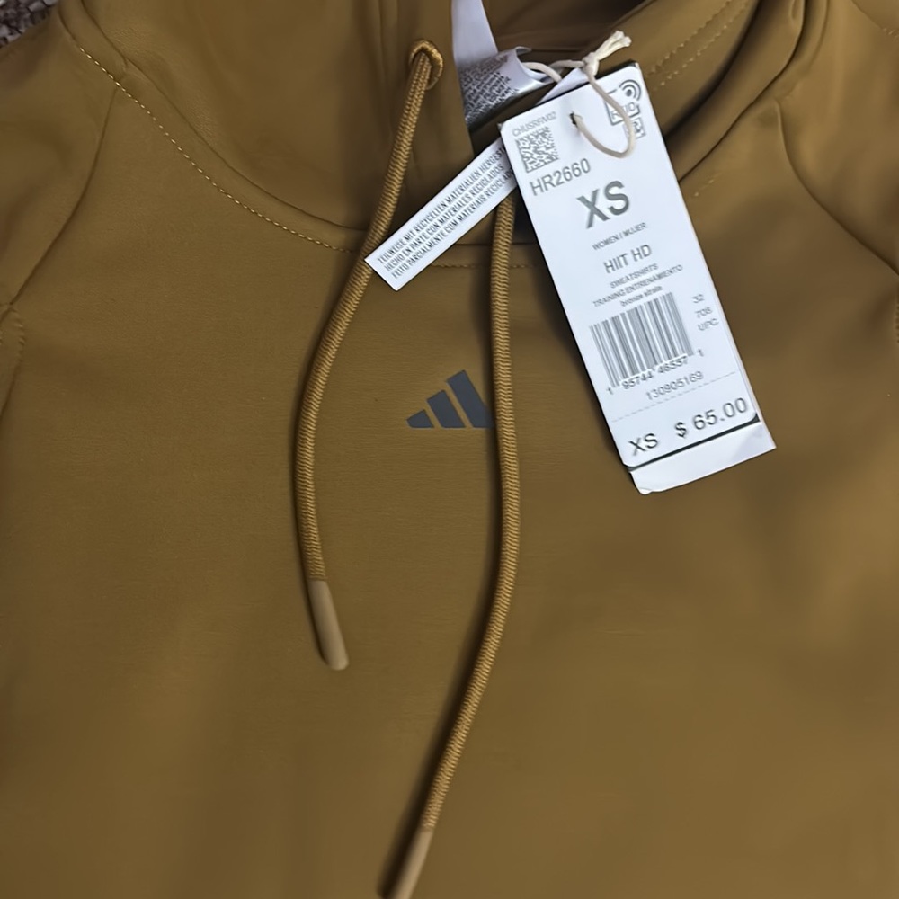 Nike HIIT AEROREADY CROP TRAINING HOODIE NWT size XS - Picture 2 of 3